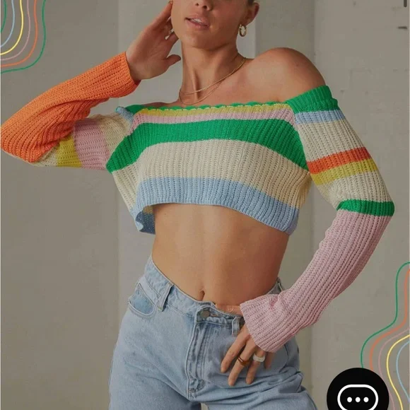 🧶Peppermayo Copacabana Crochet Top🧶 - Picture 3 of 13